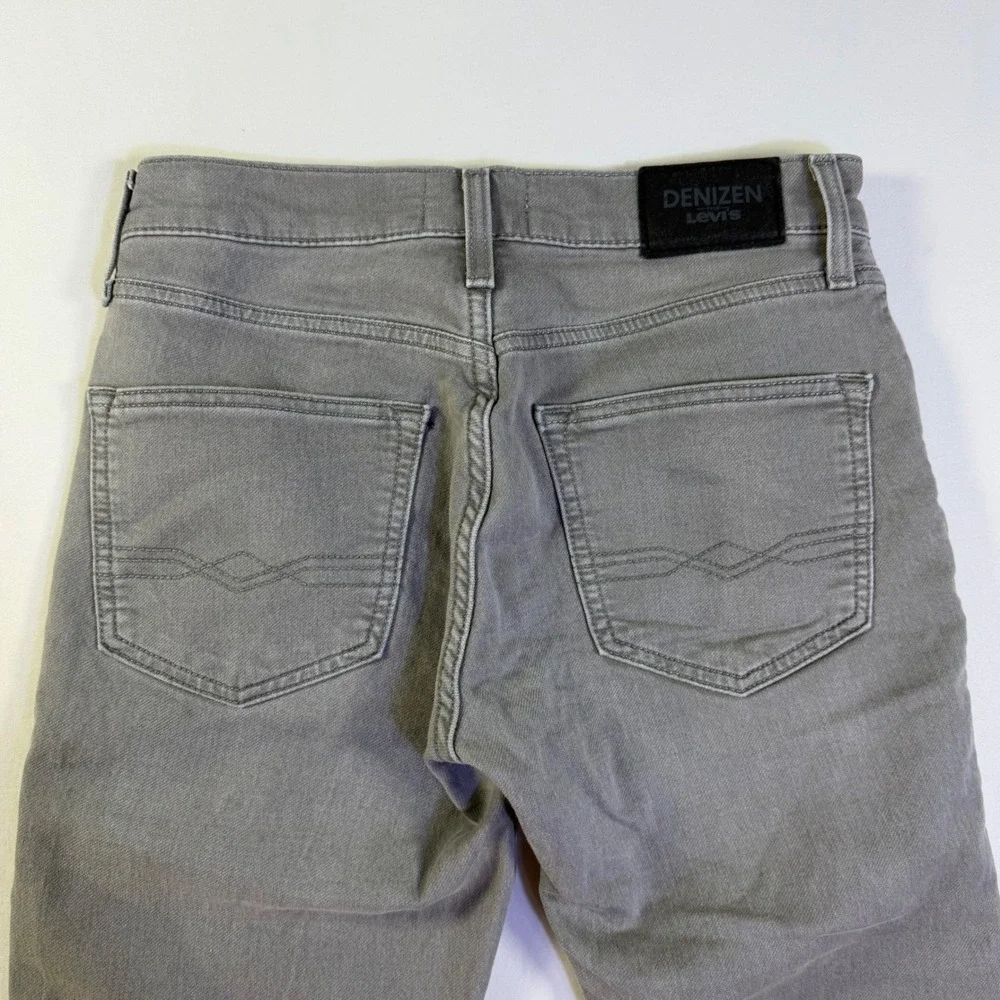 Denizen from Levis 216 Slim Fit Light Gray Jeans Mens W28 L30‎ Stretch Denim